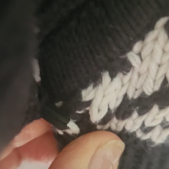 White House Black Market Black/White Geometric Button Front Cardigan Size S - Picture 10 of 14